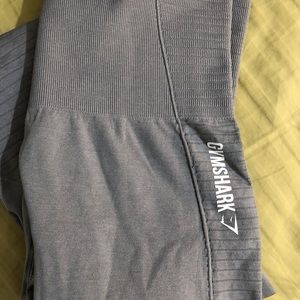 GYMSHARK seamless gray leggings. Lightly used